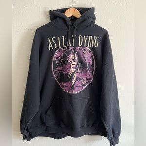 Vintage As I Lay Dying concert Hoodie